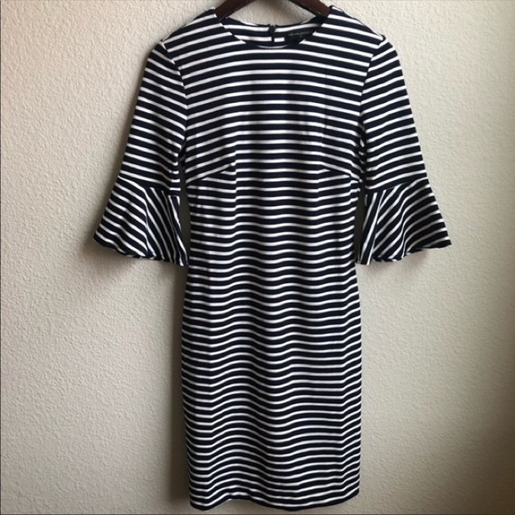 Ruffle Sleeved Dress